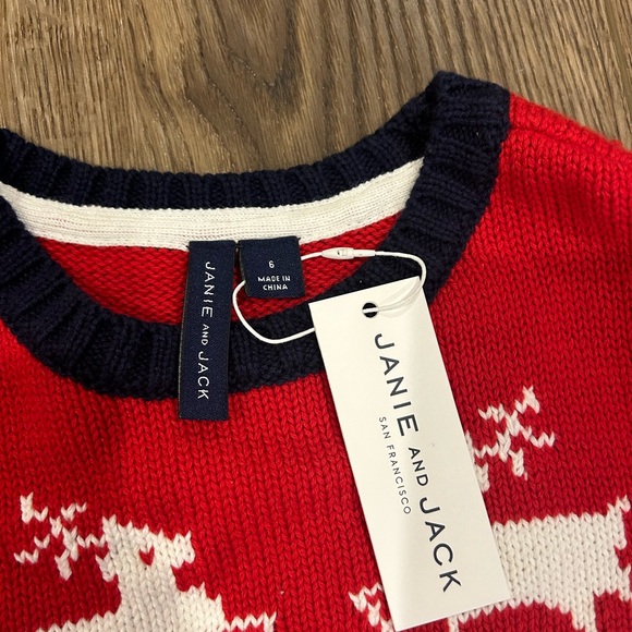 NET Janie and Jack holiday sweater - Picture 2 of 3